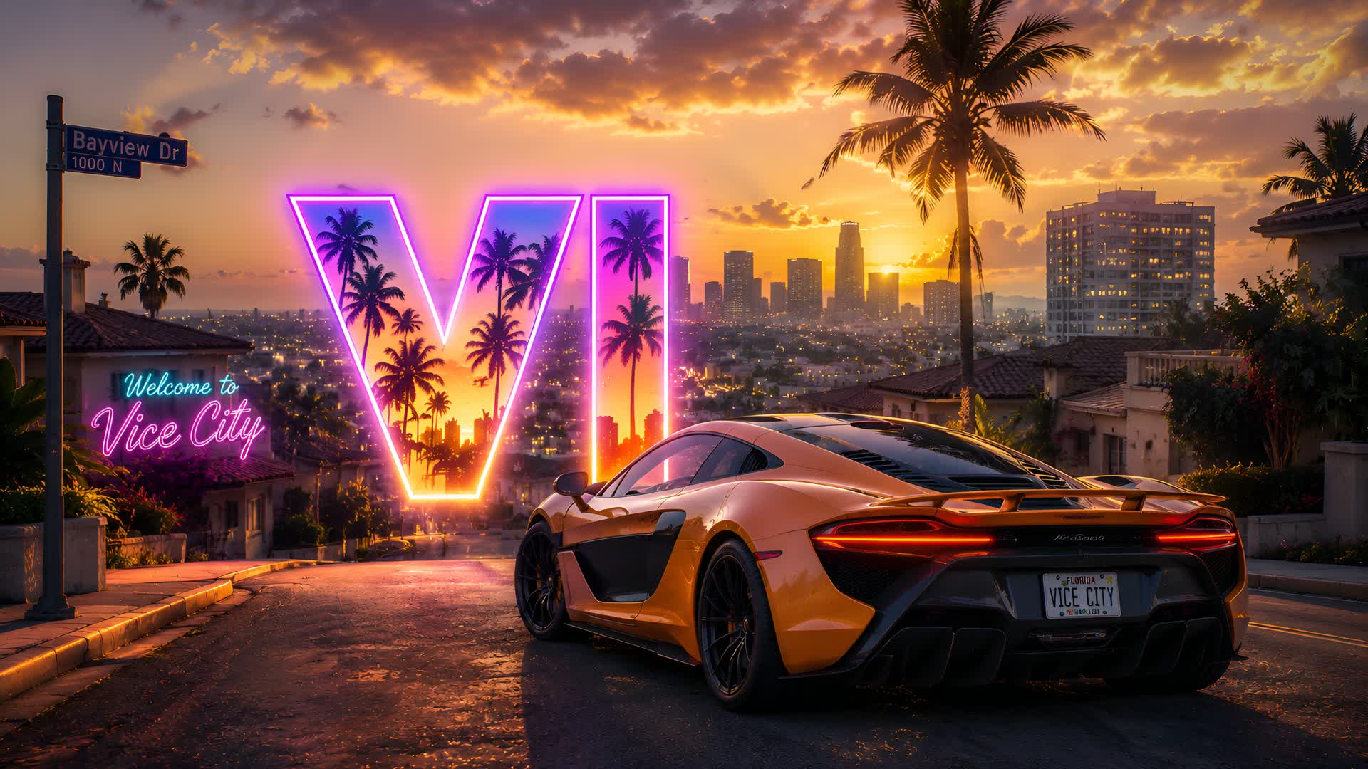 VI CITY DRIVE CARS🌴SQUID