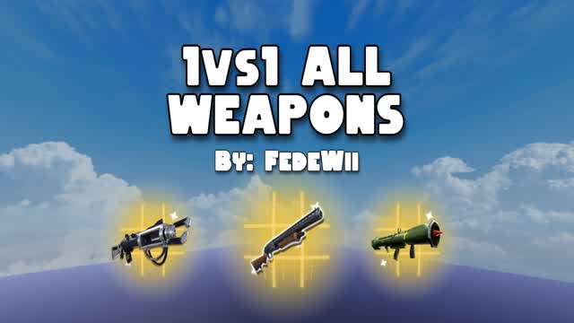 ⭐ 1v1 - ALL WEAPONS AND ITEMS ⭐