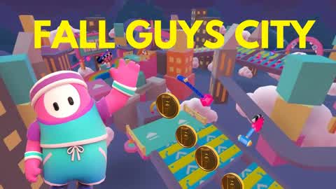 FALL GUYS CITY 😰😯