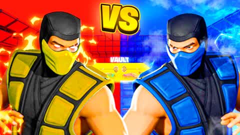 SUB-ZERO VS SCORPION 🔴🔵 RED VS BLUE