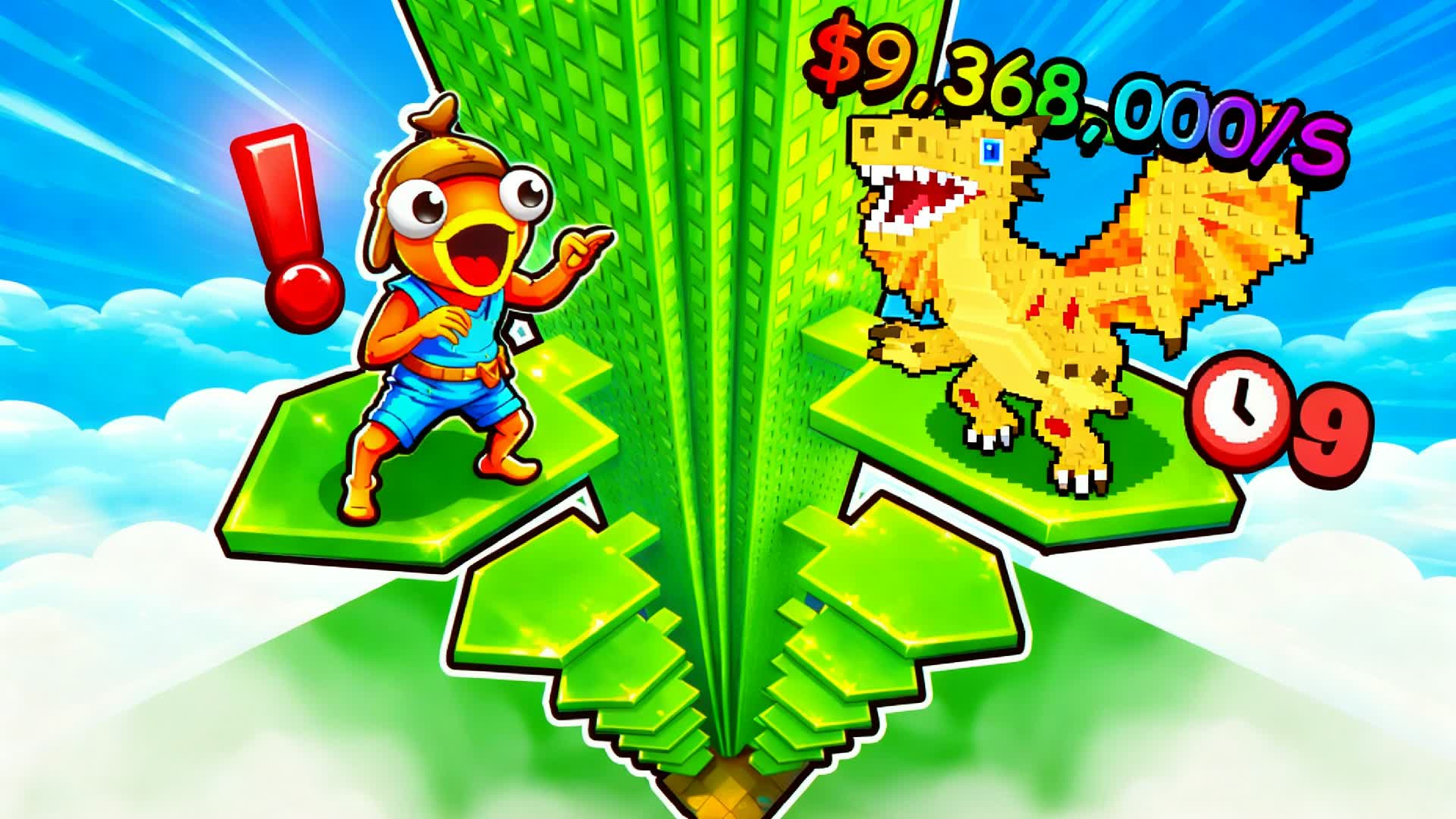 Grow The Beanstalk For Brainrots!