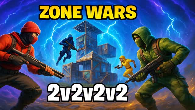 2v2v2v2 Zone Wars