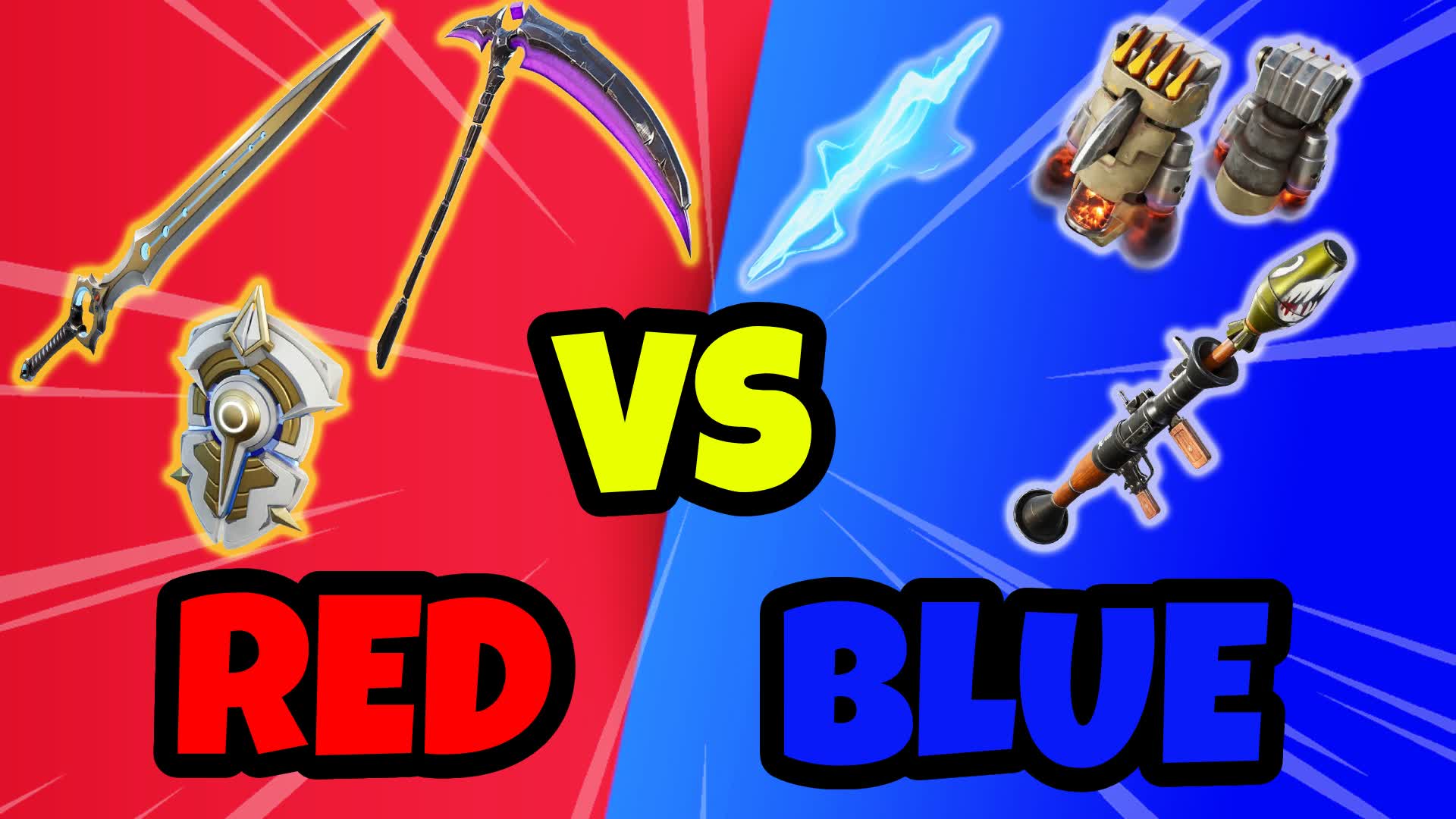🔴🔵 CRAZY RED VS BLUE ARENA 🔵🔴