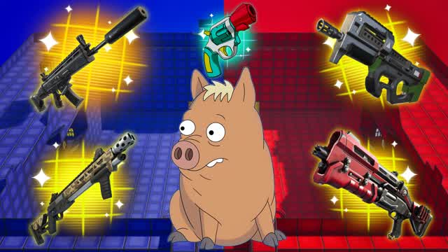 SPIDER PIG: RED VS BLUE🔴🔵