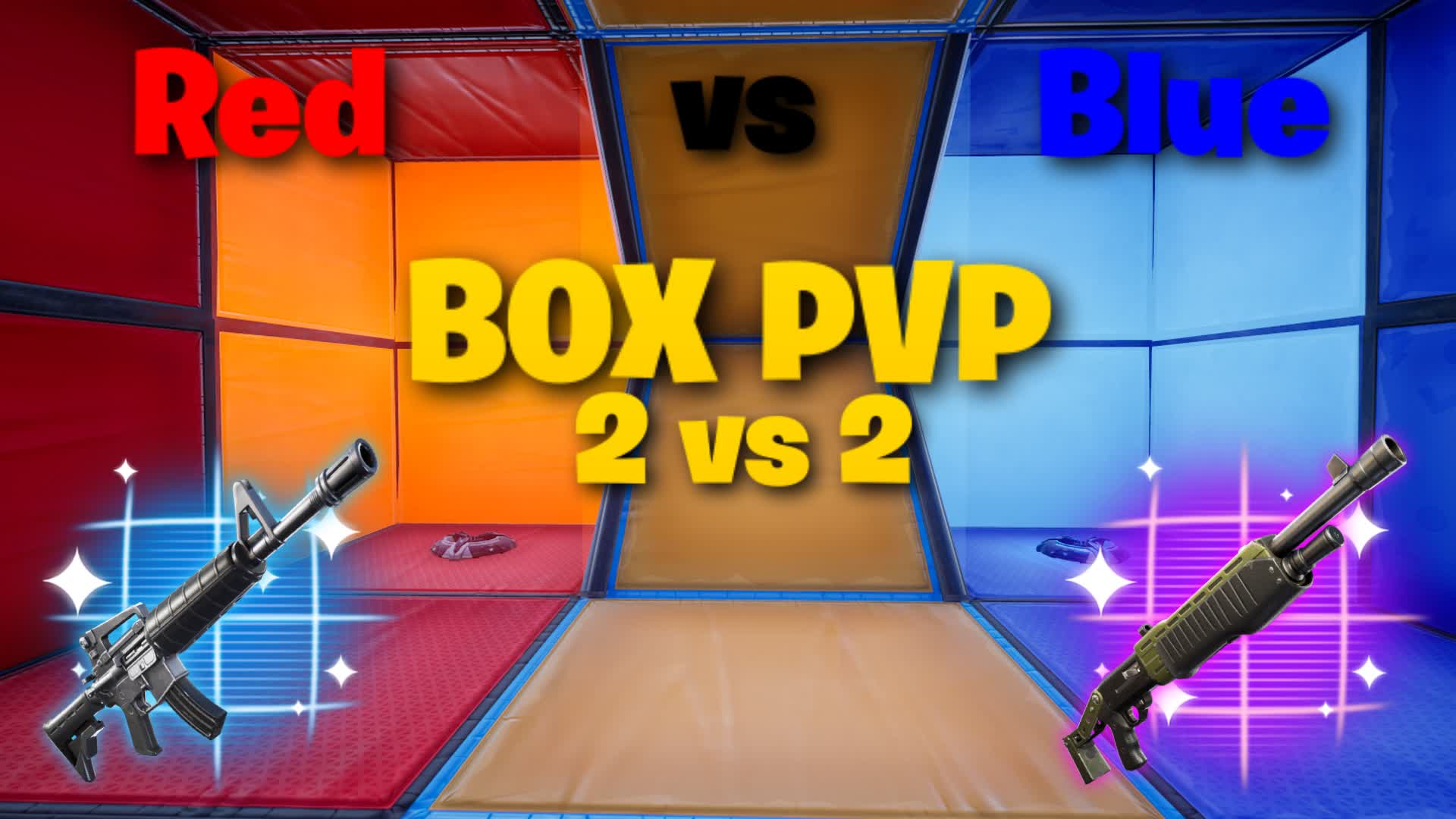 🔥BOX PVP / 2VS2 / 🔴RED VS BLUE🔵