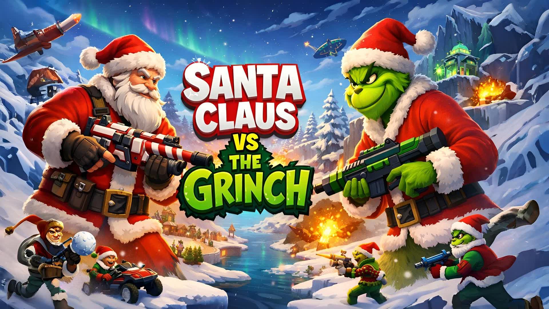 🧌 THE GRINCH vs SANTA CLAUS 🎅CHRISTMAS
