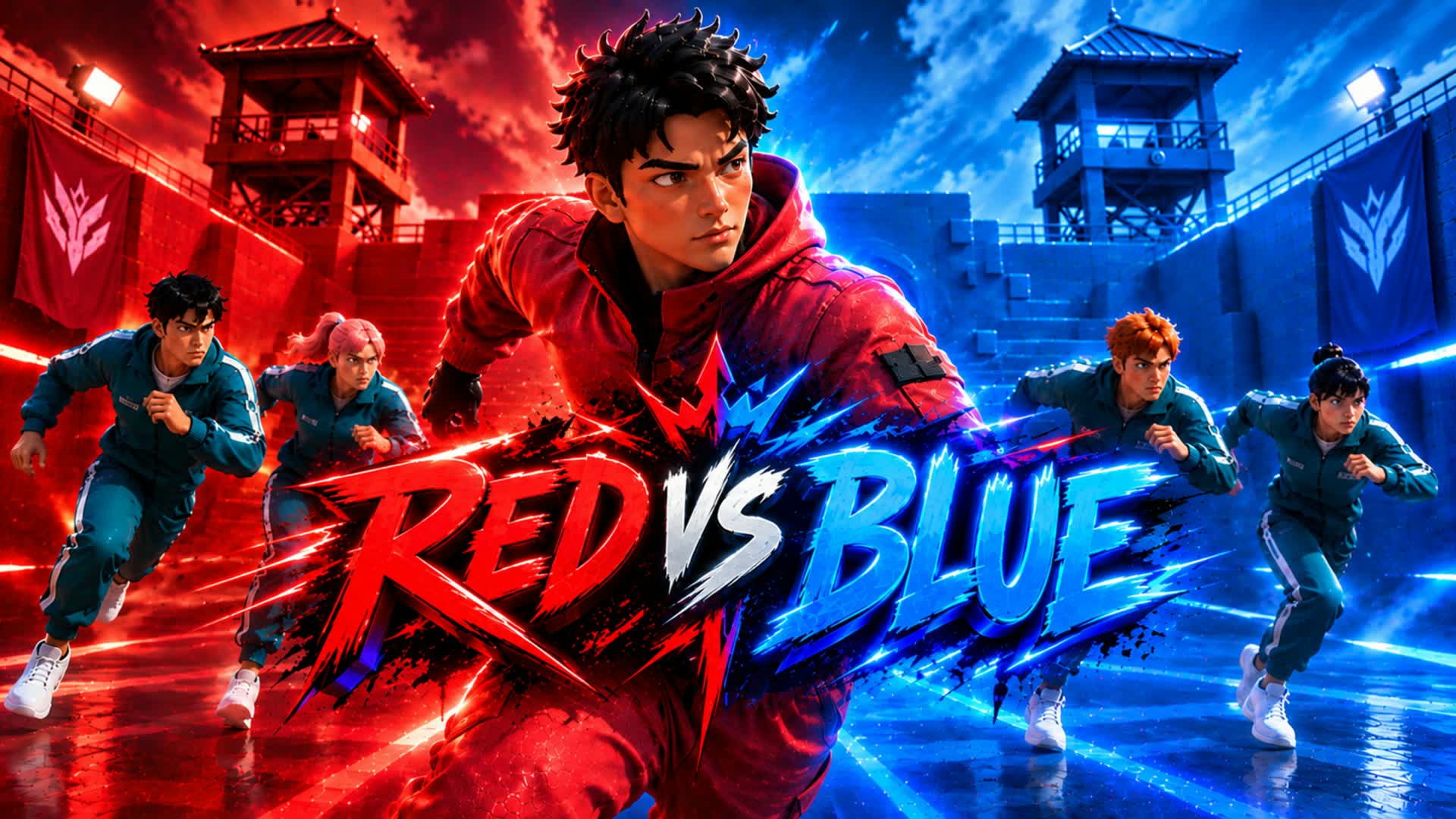 super red vs blue games