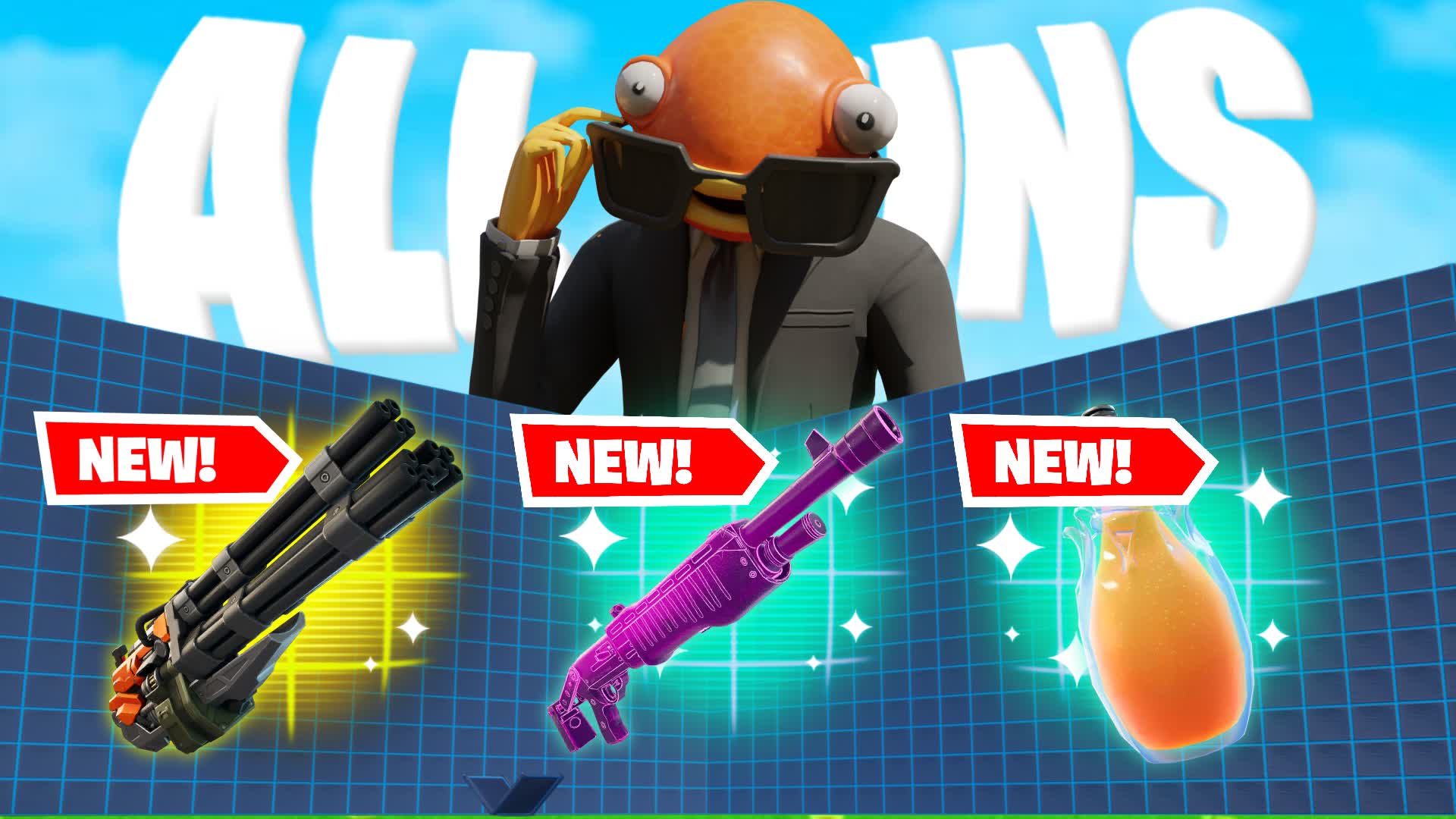 EVERY GUN WITH 1V1