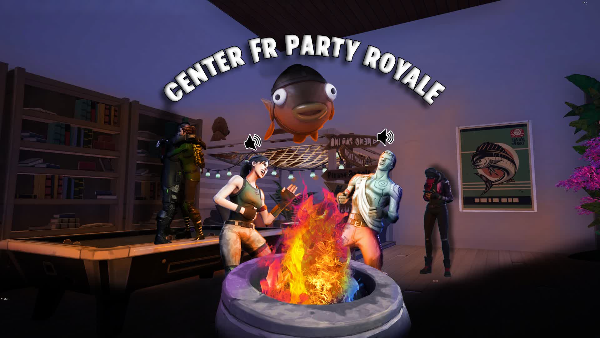 Center Fr party Royale