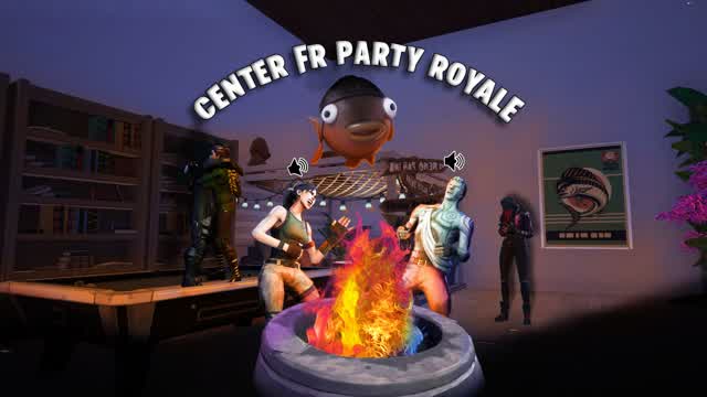 Center Fr party Royale