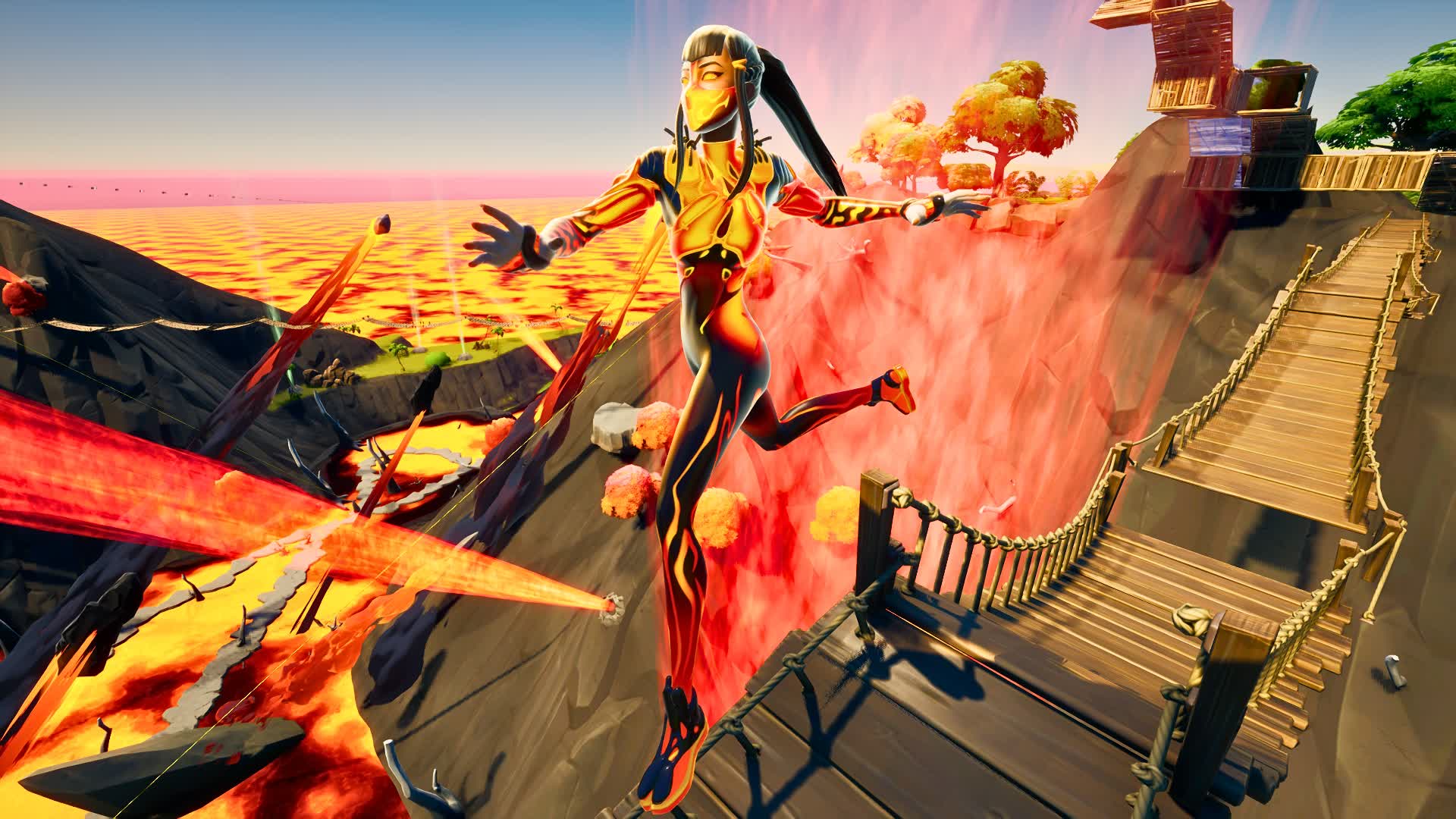 CH5 Floor Is Lava Team Deathmatch 778114619396 by yuzbek Fortnite Creative Map Code