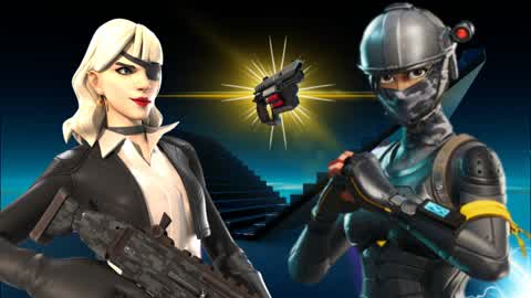 1vs1 Build Fights B&W
