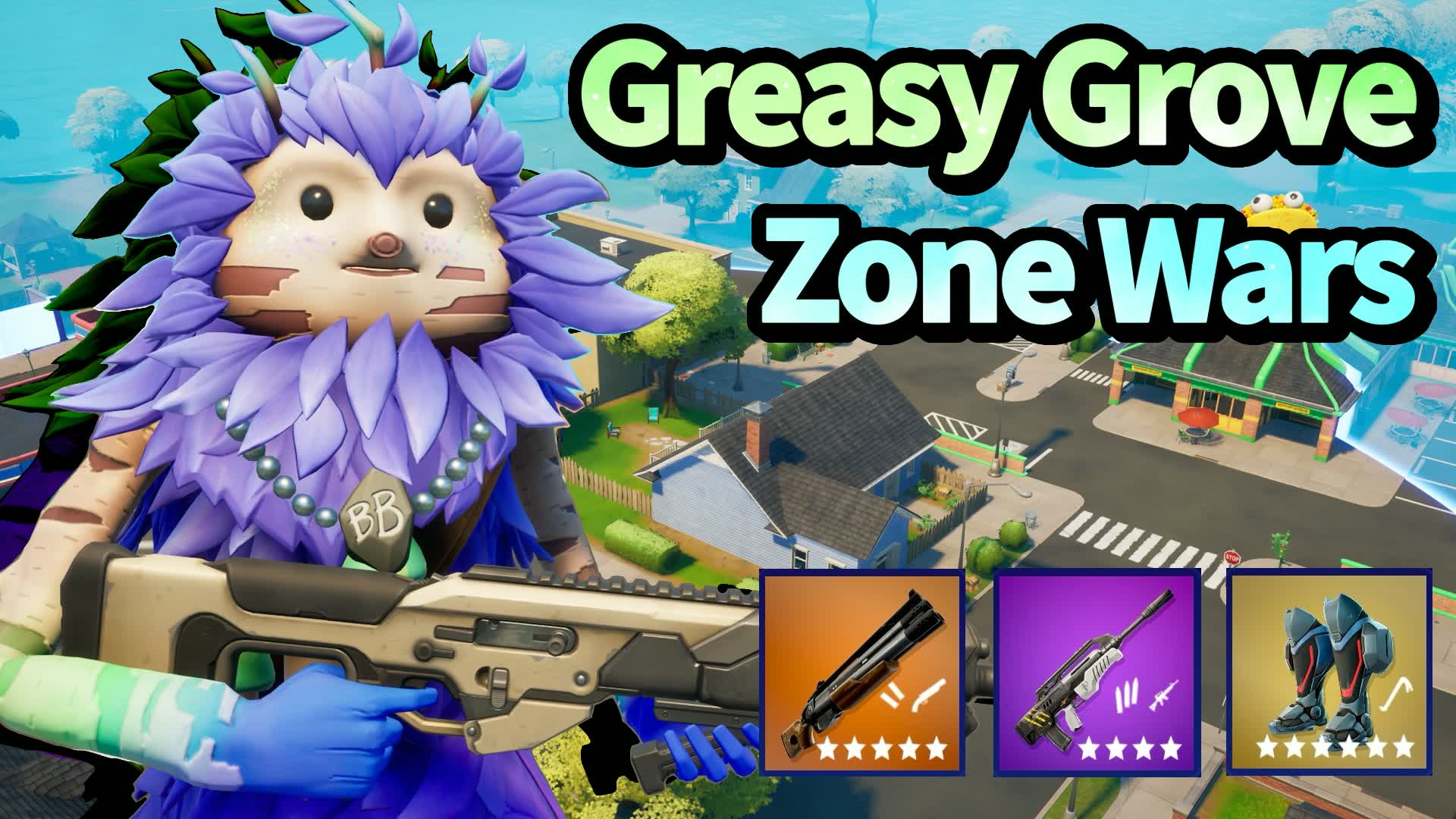 [ゾーンウォーズ] Greasy Grove Zone Wars