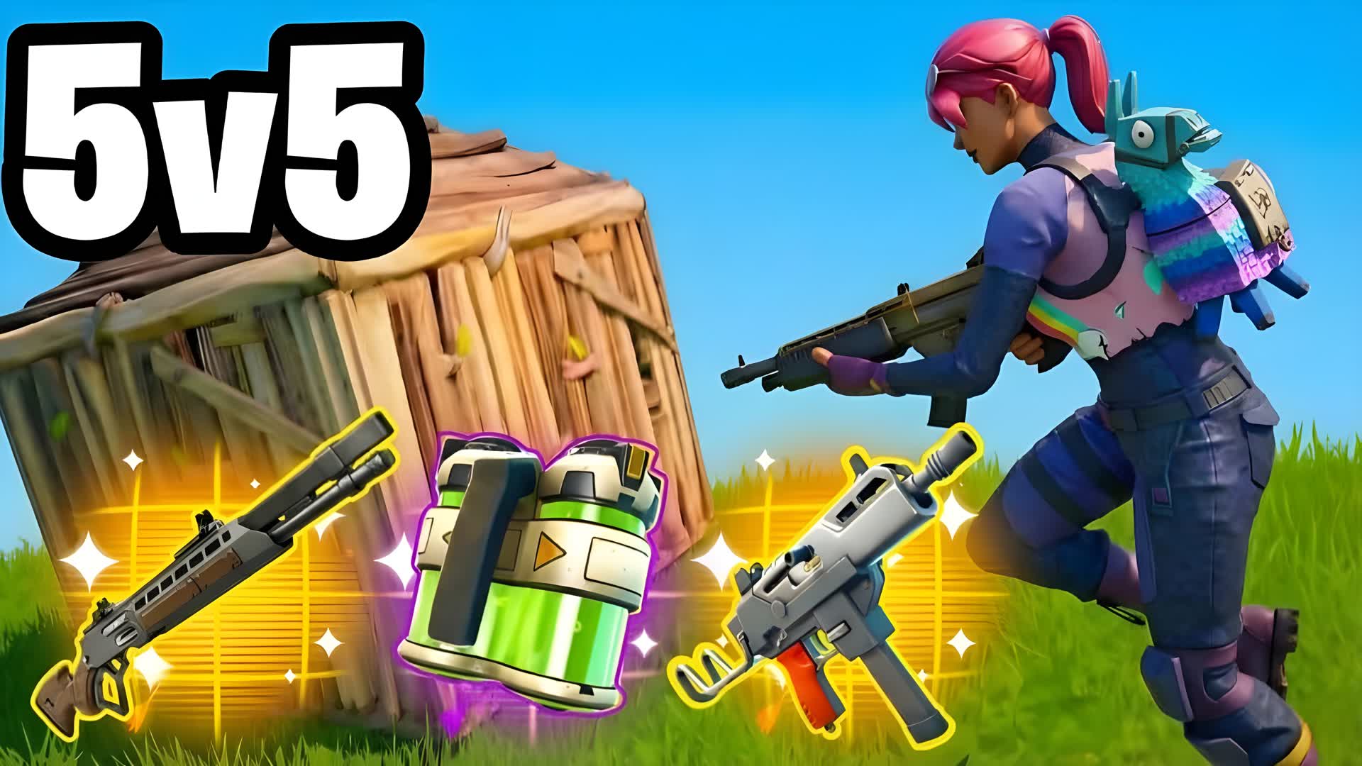 スピードリアリックスペースの速い5V5戦闘