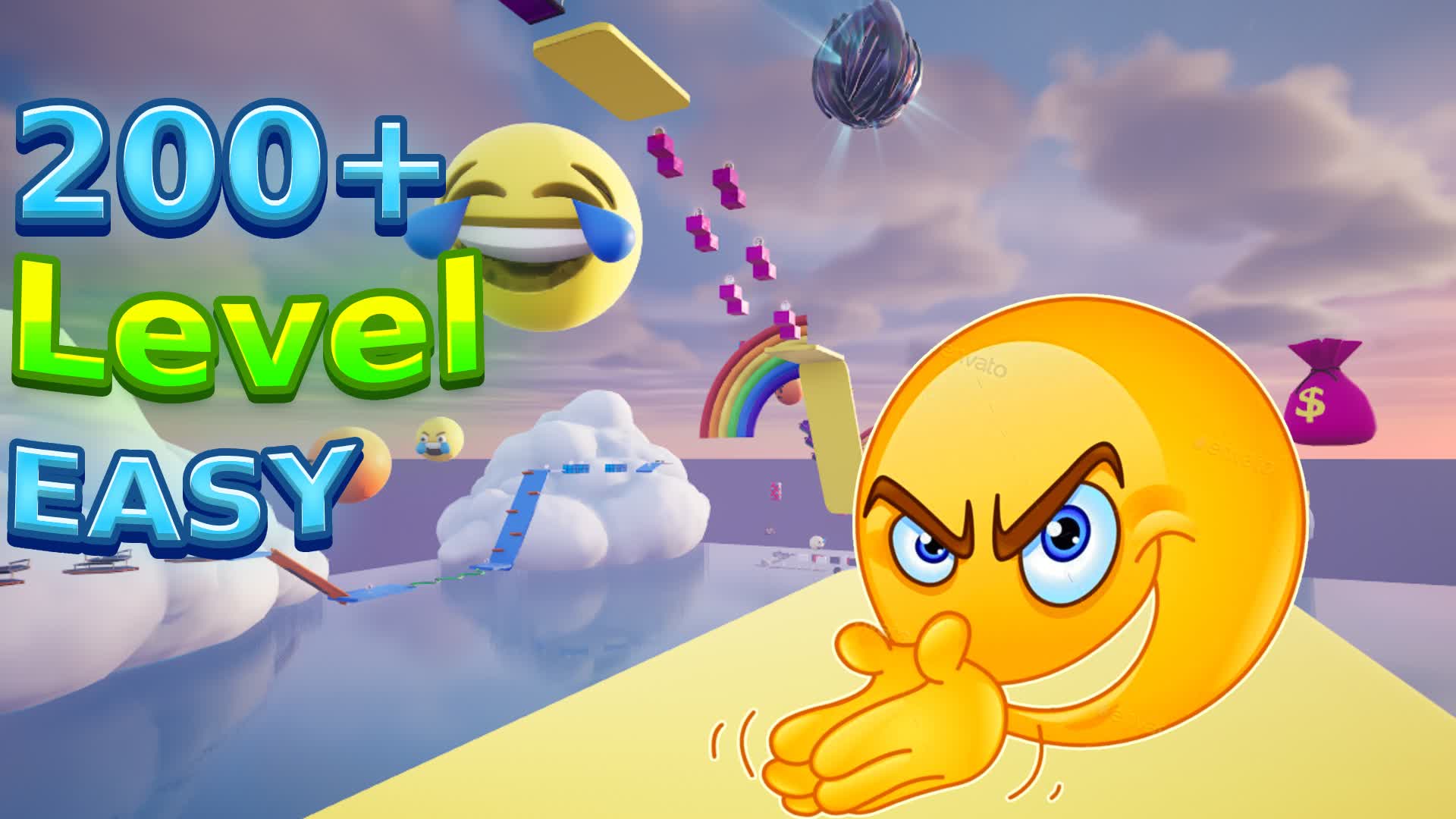 EMOJI PARKOUR 200+💯