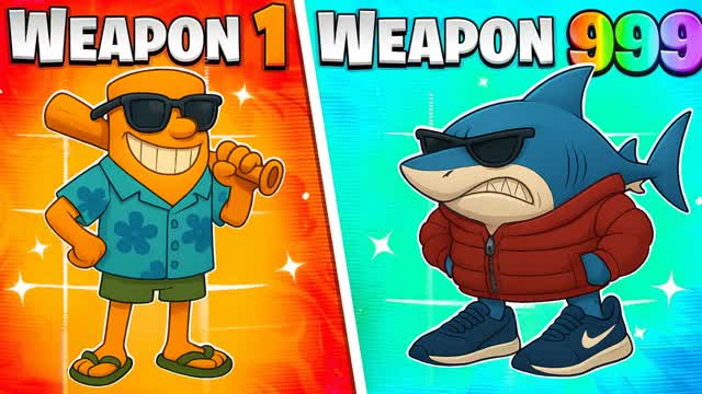 🌟MEME SUMMER🔫 GUN GAME🎯ONE SHOT⭐