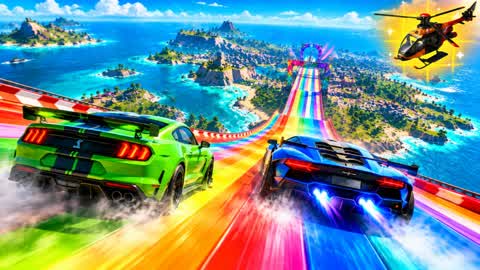 🕹️MEGA RAMP 🚗WEAPONS&CARS