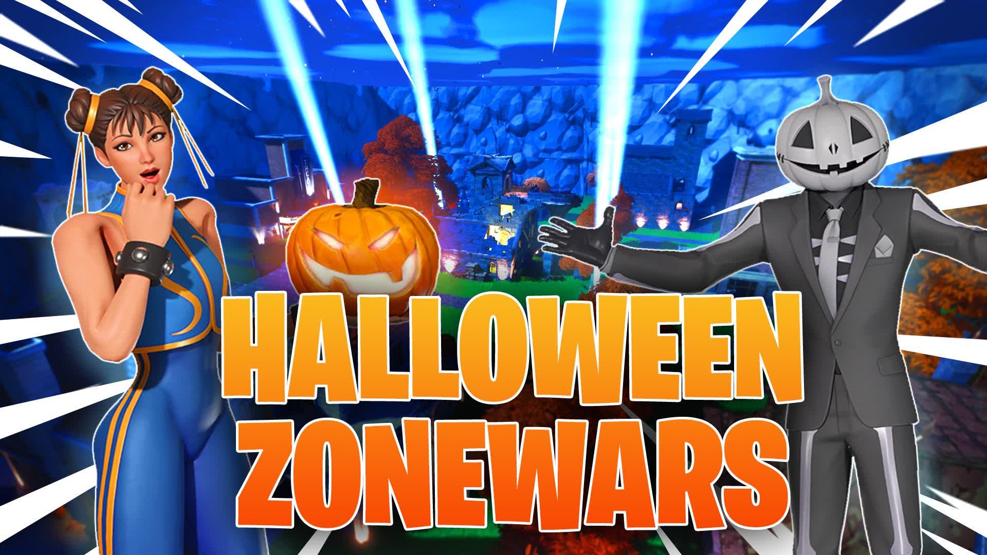 🎃HALLOWEEN ZONEWARS🎃 683955407427 by viper9 Fortnite Creative Map