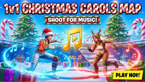 Santa's WINTER 1v1 w/ Christmas Carols