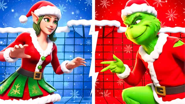 🎅UNC SANTAX VS GRINCHX🐸
