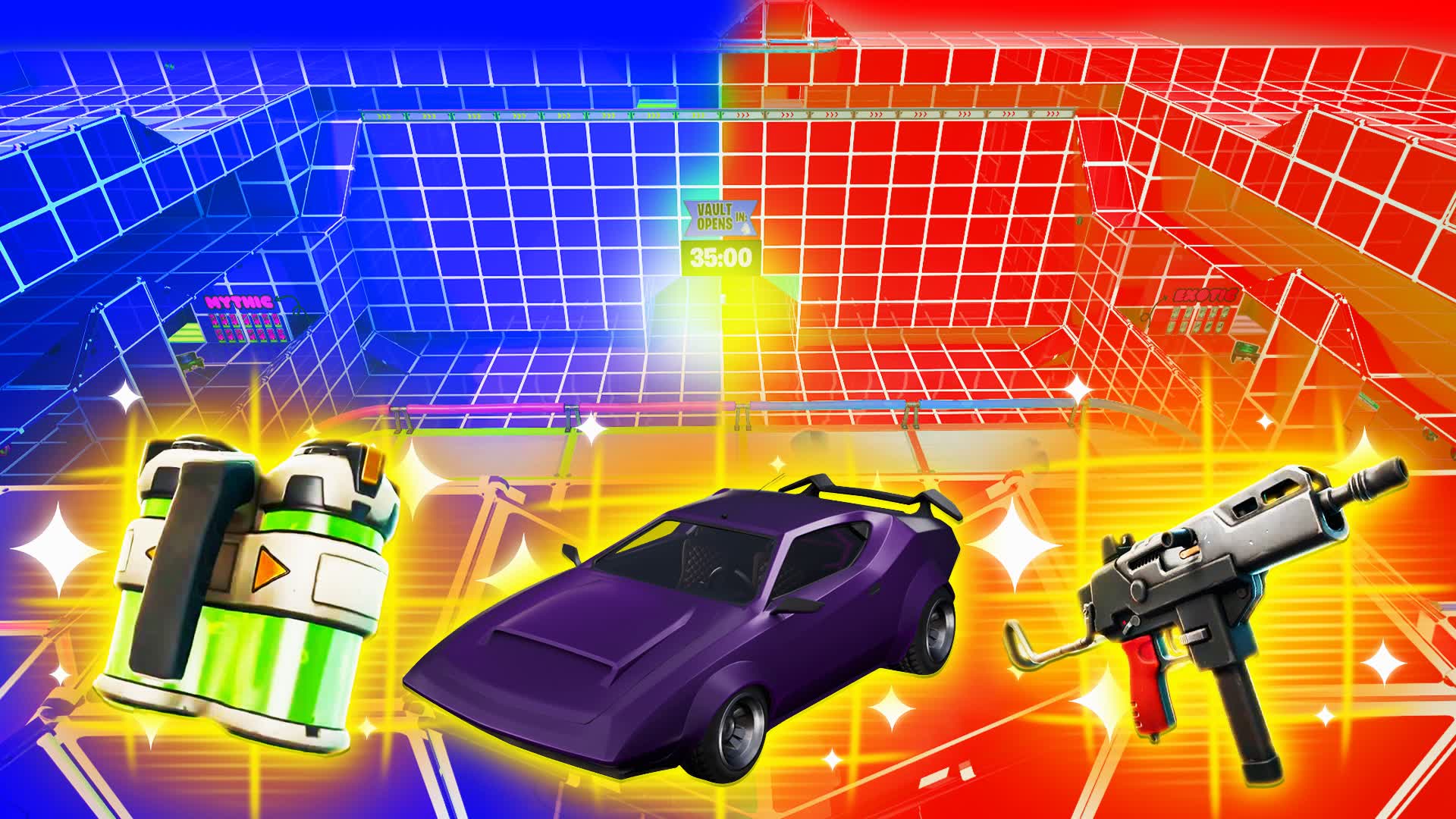 1v11V1 RED X BLUE🔴🔵