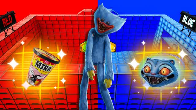 Capture 1 – KPOP HUGGY WUGGY 👹 RED VS BLUE🔵🔴