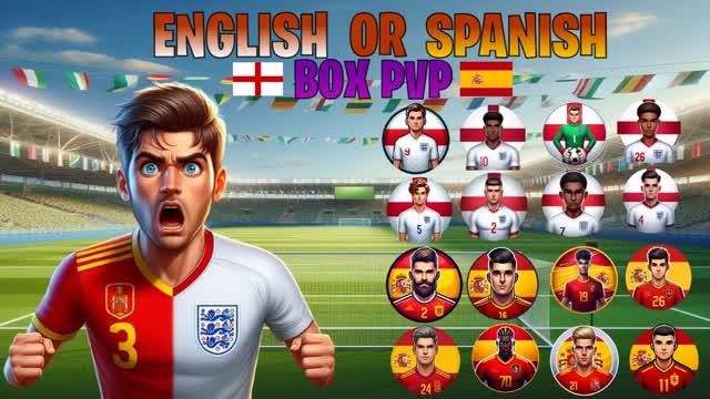 ENGLISH OR SPANISH BOX PVP đŠ
