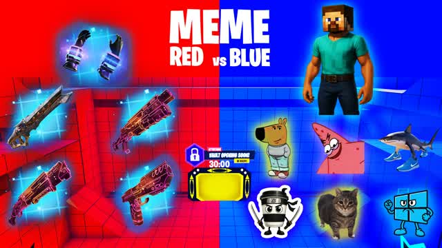 MEME RED VS BLUE 🔴🔵 [50+ MEMES]