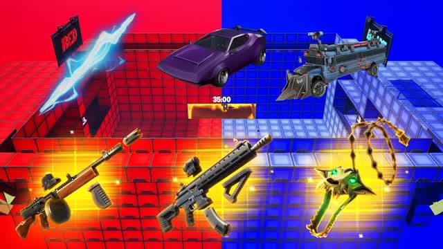 PVP Red Vs Blue 🔴🔵