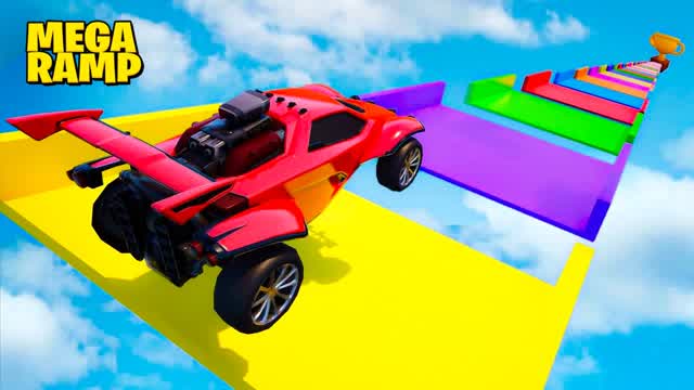 MEGA SKATE RAMP🚗🏍️