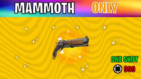 FUN MAMMOTH PISTOL ONLY 🎯 ONE SHOT