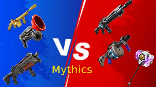 Crazy Zero Build MYTHIC Red VS Blue