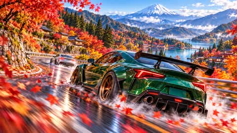 🍁 MOUNTAIN RUSH CAR DRIVE 🏎️