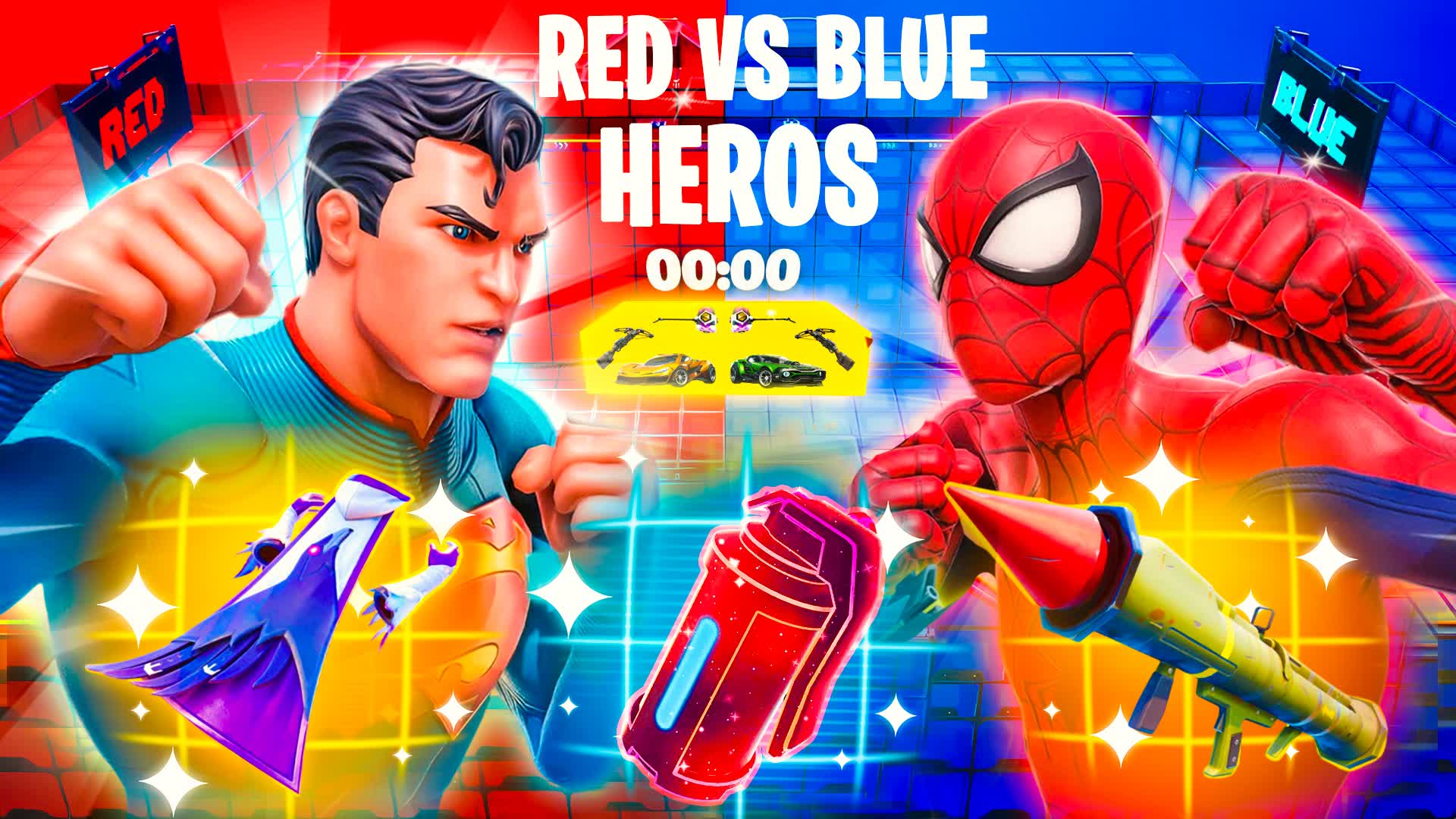 SUMMER VIBES⭐️ RED VS BLUE 🔴🔵