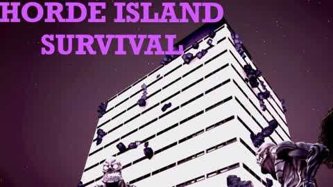 Horde Survival cube island