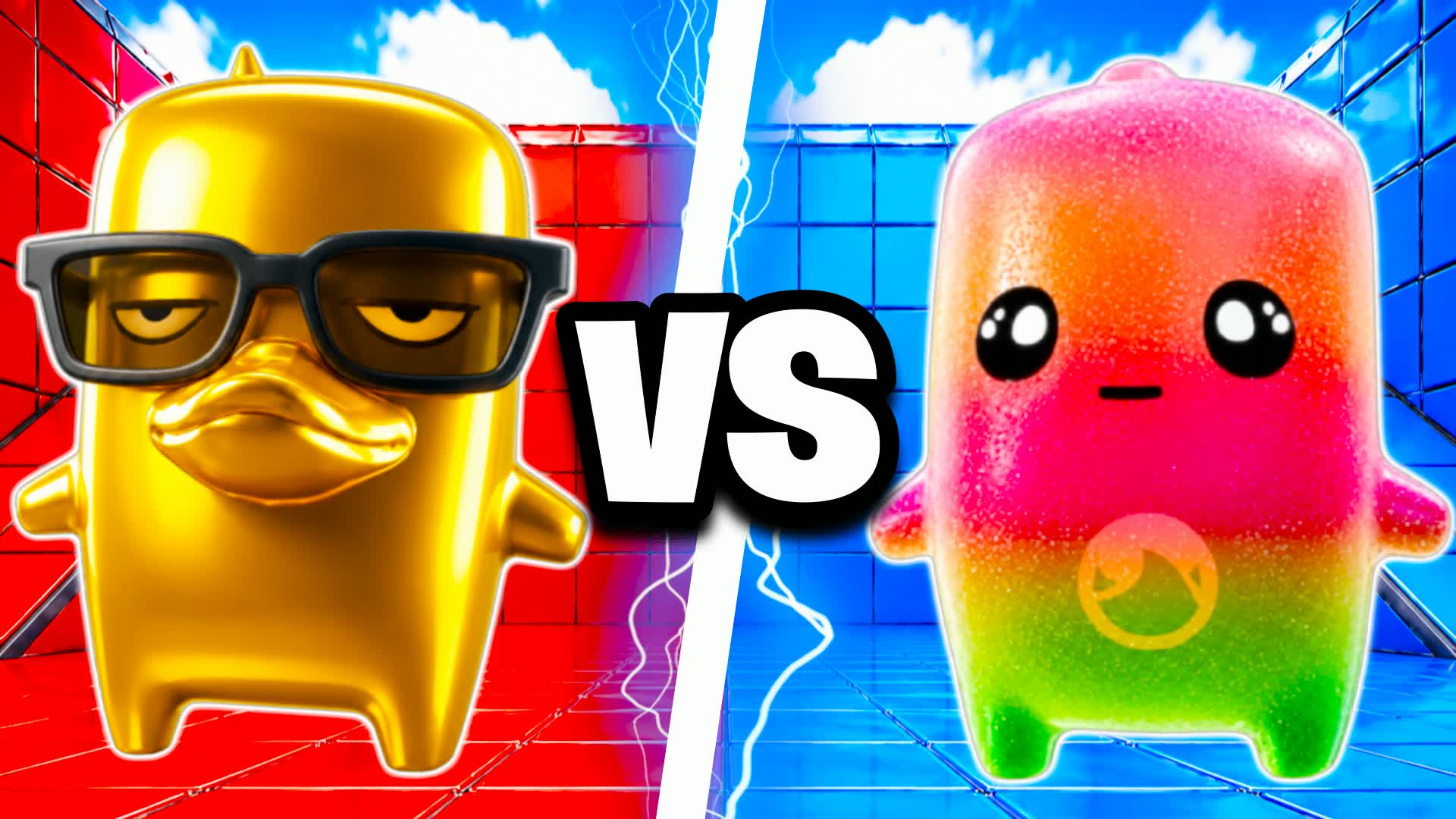 RED VS BLUE MOB FARM 🔵🔴