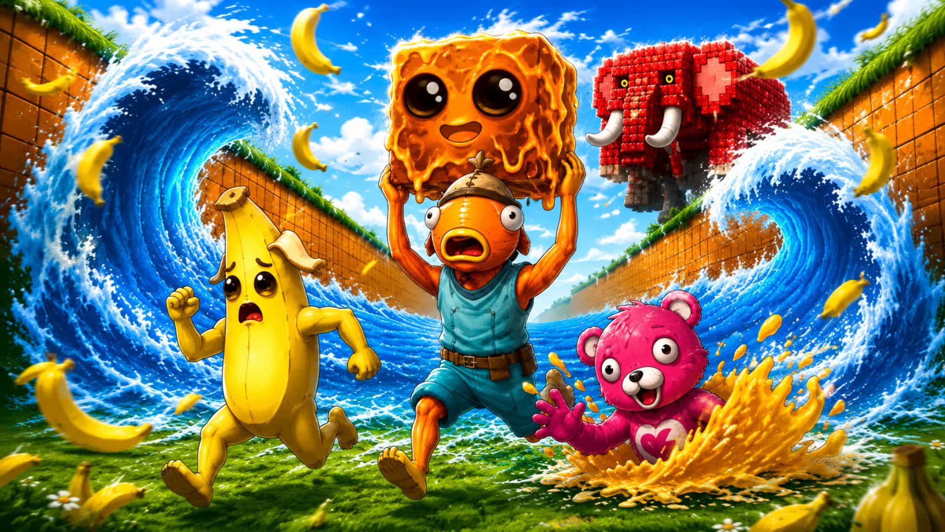 ESCAPE THE TSUNAMI BRAINROTS [NEWS]