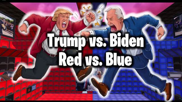Trump vs. Biden  🔴Red🔴 vs 🔵Blue🔵