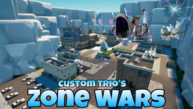 Ice Tilted Zone Wars Custom Trios
