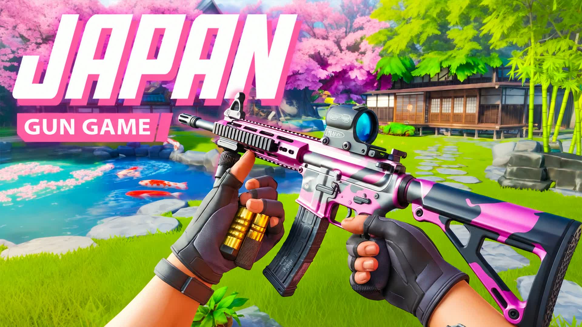 Japan Gun Game: First Person 🌸