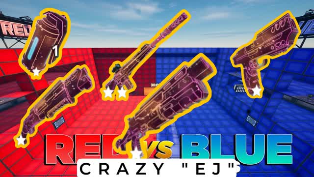 "CRAZY EJ" ROJO VS AZUL