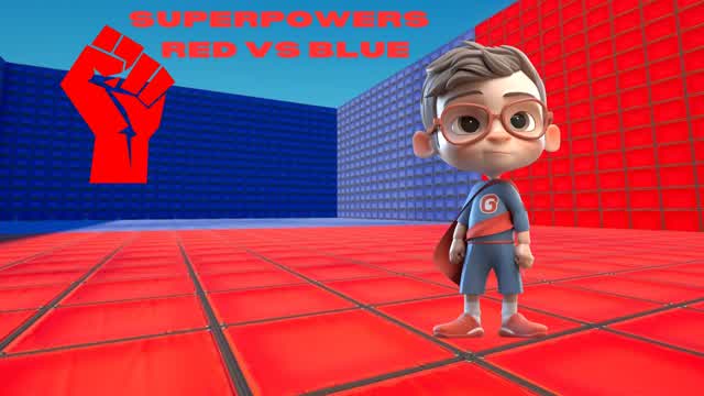 Capture 1 – SUPER RED VS BLUE (SUPERPOWERS