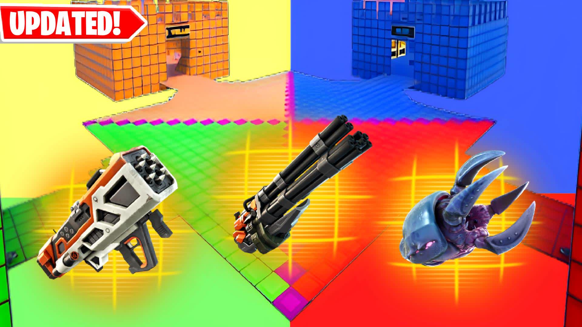 INSANEST RED VS BLUE+🟡🟢🔵🔴