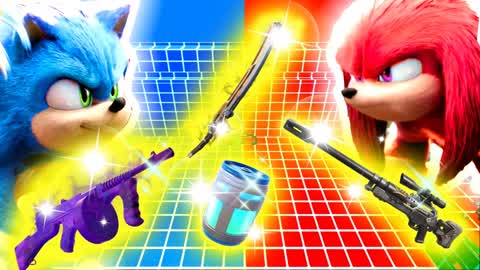 TMNT BLUE SONIC VS RED SONIC