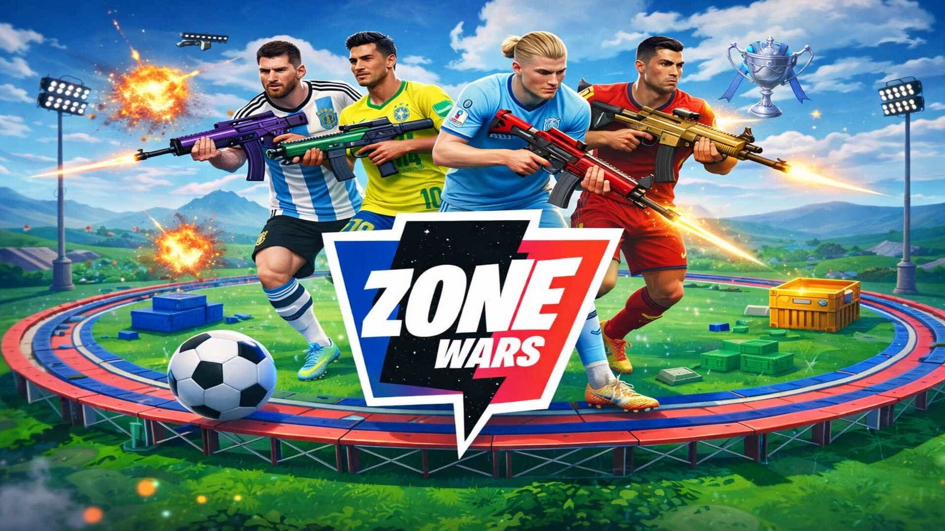 ⚽🔥GO FOOTBALL! ZONE WARS🔥⚽