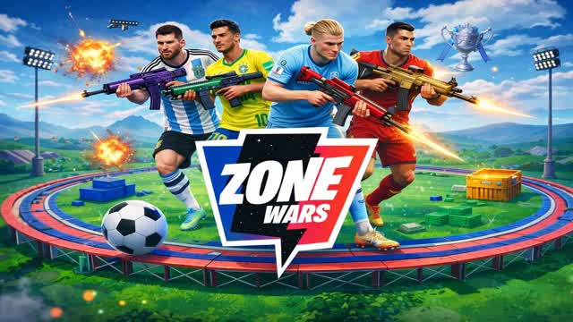⚽🔥GO FOOTBALL! ZONE WARS🔥⚽