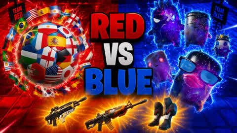 SUPER CRAZY RED VS BLUE 🔴🔵