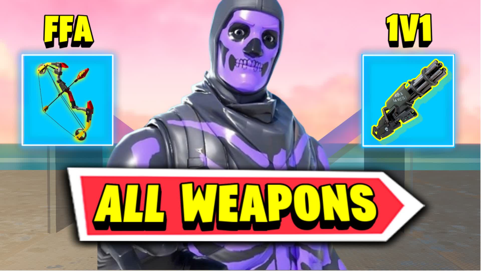 1V1 ALL GUNS / WEAPONS - FFA