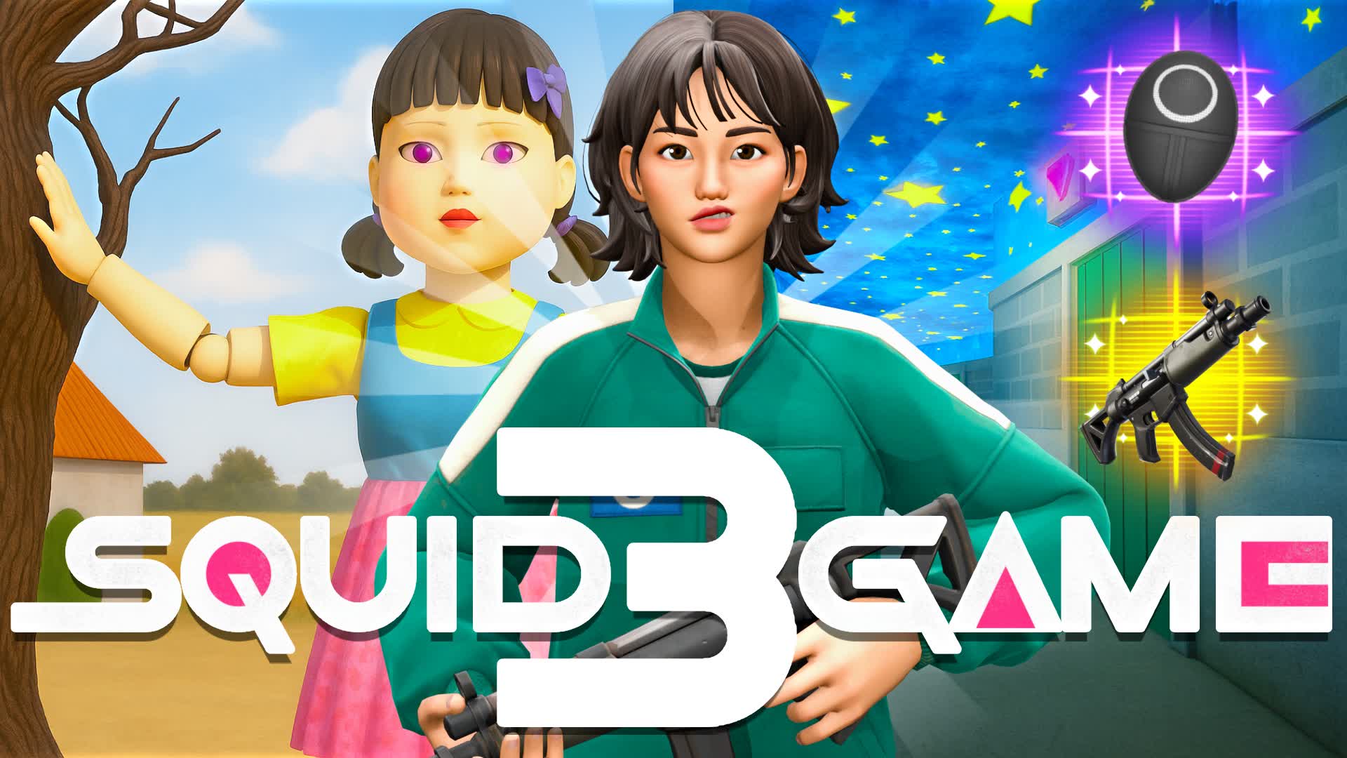 ESCAPE SQUID GAME 🦑 - SEASON 3 SQUID GAME 0003-9087-4093 by