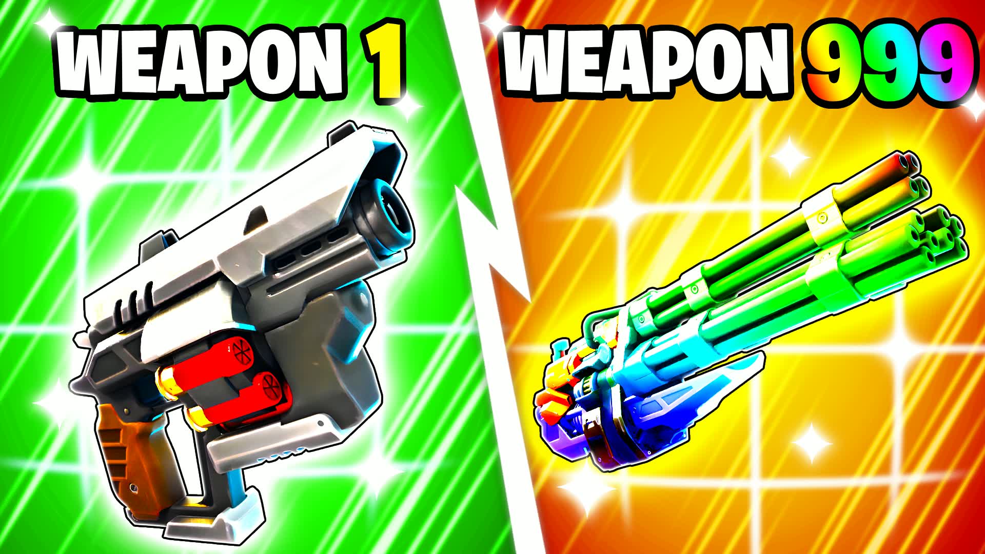 CRAZY MEME GUN GAME😂ALL GUNS⭐ONE SHOT
